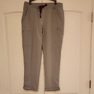 Figs Women's Gray Cargo Pants